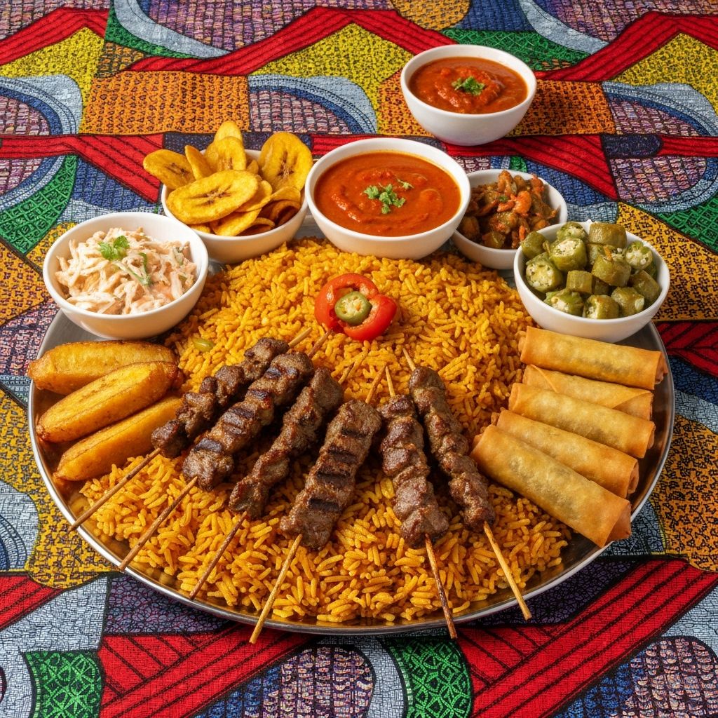 nigerian party platter